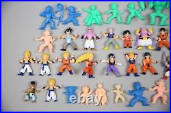 Vintage Dragon Ball Z Action Figure Lot toy Mini Figures Green Blue Flesh RARE