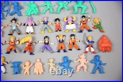 Vintage Dragon Ball Z Action Figure Lot toy Mini Figures Green Blue Flesh RARE