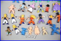 Vintage Dragon Ball Z Action Figure Lot toy Mini Figures Green Blue Flesh RARE