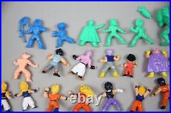 Vintage Dragon Ball Z Action Figure Lot toy Mini Figures Green Blue Flesh RARE