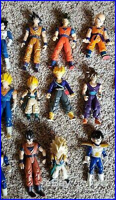 Vintage Dragon Ball Z Action Figures Toy Lot Dragonball