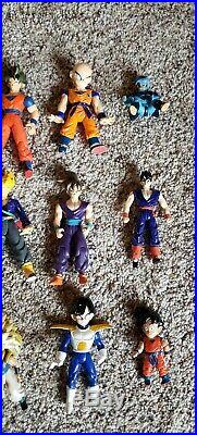 Vintage Dragon Ball Z Action Figures Toy Lot Dragonball