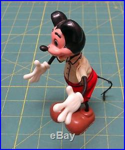 Vintage Early 1960's Bendable Twistable Disney Mickey Mouse Toy Figure Marx
