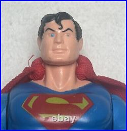 Vintage Estrela Superman With Cape Super Powers Figure Brazil 1980s Rare Toy See