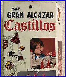 Vintage Exin Castillos Gran Alcazar Castle Toy Blocks Building Set Figures XI