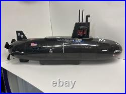 Vintage G. I. JOE U. S. S. Tiger Shark Toy Submarine 33 Long Lights & Sounds