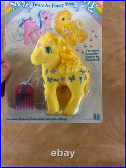 Vintage G1 Hasbro My Little Pony Dancing Butterflies Twice As Fancy Vintage G1 Hasbro My Little Pony Dancing Butterflies Twice As Fancy