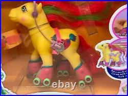 Vintage G1 My Little Pony Rollerskates JAZZIE MISB MIB MOC MLP Hasbro Toy 1992