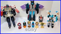 Vintage G1 Transformers / Micromasters / Gobots 1988+ Toy Lot GREAT DEAL! READ