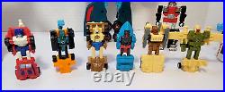 Vintage G1 Transformers / Micromasters / Gobots 1988+ Toy Lot GREAT DEAL! READ