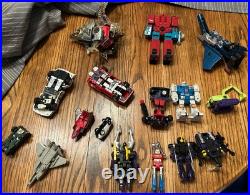 Vintage G1 Transformers and Go Bots Lot 80's Vintage G1 Transformers and Go Bots Lot 80's