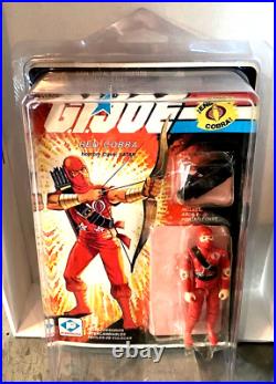 Vintage GI JOE RED COBRA 1984 Plastirama SATAN Argentina RED STORM SHADOW