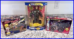 Vintage GI Joe 90s Toy Lot MISB Scorpion Tank Street Fighter Sonic Boom Duke