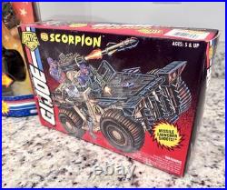 Vintage GI Joe 90s Toy Lot MISB Scorpion Tank Street Fighter Sonic Boom Duke