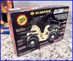 Vintage GI Joe 90s Toy Lot MISB Scorpion Tank Street Fighter Sonic Boom Duke