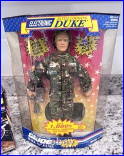 Vintage GI Joe 90s Toy Lot MISB Scorpion Tank Street Fighter Sonic Boom Duke