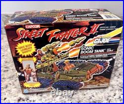 Vintage GI Joe 90s Toy Lot MISB Scorpion Tank Street Fighter Sonic Boom Duke
