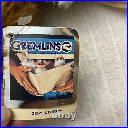 Vintage GREMLINS Gizmo 2392 Soft Plush Toy APPLAUSE Tags 1984 11
