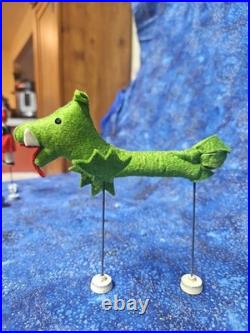 Vintage German BAP Stringless Puppet Dragon Figure