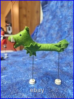 Vintage German BAP Stringless Puppet Dragon Figure