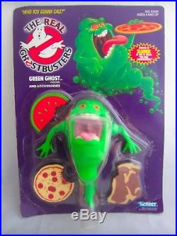 Vintage Ghostbusters SLIMER Green Ghost Action Figure Toy KENNER 1986 Sealed MOC
