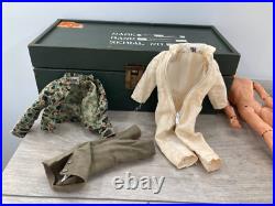 Vintage Gi Joe Footlocker Action Figure Spaceman Space Capsule Ideal Toy 1960s
