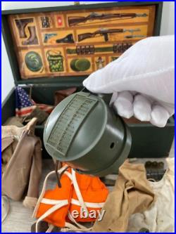 Vintage Gi Joe Footlocker Action Figure Spaceman Space Capsule Ideal Toy 1960s