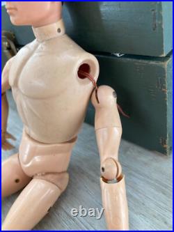 Vintage Gi Joe Footlocker Action Figure Spaceman Space Capsule Ideal Toy 1960s