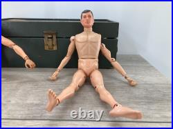 Vintage Gi Joe Footlocker Action Figure Spaceman Space Capsule Ideal Toy 1960s
