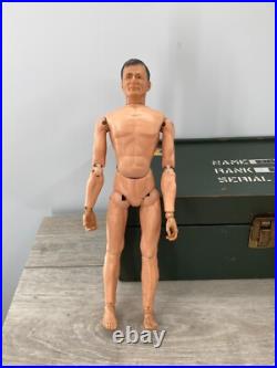 Vintage Gi Joe Footlocker Action Figure Spaceman Space Capsule Ideal Toy 1960s
