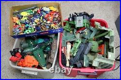 Vintage Gi Joe toy lot Figures vehicles parts accessories 1980s 1990s Hasbro