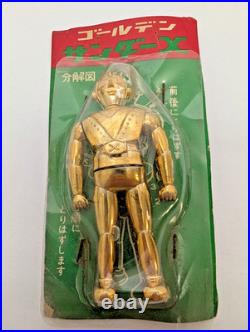 Vintage Golden Thunder X Robot Figure Japan? X Store Display Pull