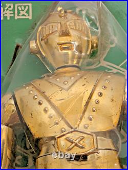 Vintage Golden Thunder X Robot Figure Japan? X Store Display Pull