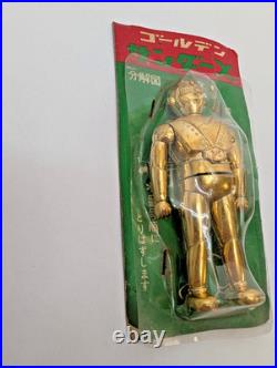 Vintage Golden Thunder X Robot Figure Japan? X Store Display Pull
