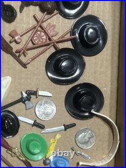 Vintage Hartland Marx Gun Pistol Rifle Hat Figure Accessories Replacement Lot