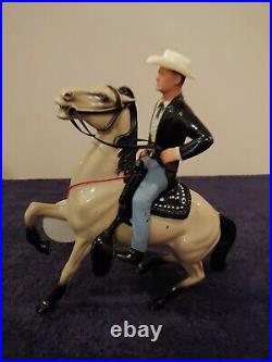 Vintage Hartland Plastics Western Figure Bret Maverick James Garner & Horse