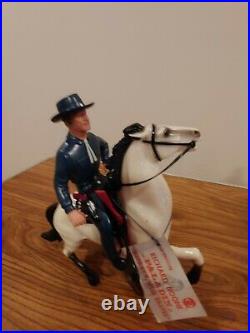 Vintage Hartland Plastics Western Figure Richard Boone Paladin & Horse