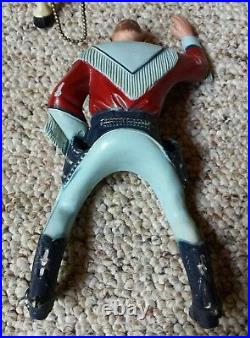 Vintage Hartland Toy Western Figures Roy Rogers With Horse Trigger 800 Series