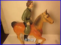 Vintage Hartland/breyer Lot/11,6 Horses & 5 Western Figure, Dale, Wyatt, Orourk