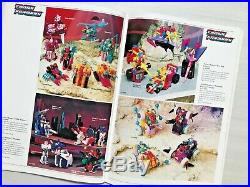 Vintage Hasbro Australia Toy Catalog Euro Transformers Action Figure Masters Mlp