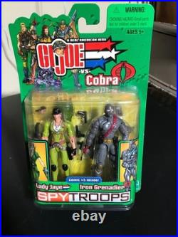 Vintage Hasbro GI Joe action figures. NOS in unopened original packaging