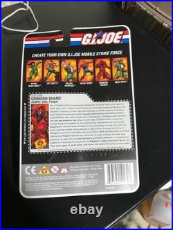 Vintage Hasbro GI Joe action figures. NOS in unopened original packaging