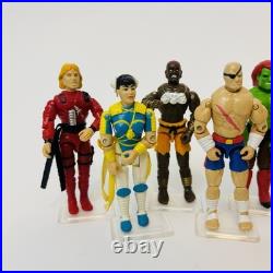 Vintage Hasbro Street Fighter Mixed GI Joe Set Of 13 Action Figure Toy Lot Rare
