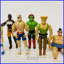 Vintage Hasbro Street Fighter Mixed GI Joe Set Of 13 Action Figure Toy Lot Rare Vintage Hasbro Street Fighter Mixed GI Joe Set Of 13 Action Figure Toy Lot Rare
