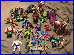 Vintage He-Man MOTU Action Figure Lot withSome Other 1980's Vintage Toys
