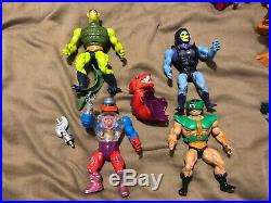 Vintage He-Man MOTU Action Figure Lot withSome Other 1980's Vintage Toys