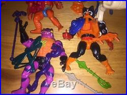 Vintage He-Man MOTU Toy Lot 18 Figures Accessories Included