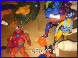 Vintage He-Man MOTU Toy Lot 18 Figures Accessories Included