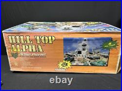 Vintage Hill Top Alpha Action Playset, Complete With Original Box 167 Pieces
