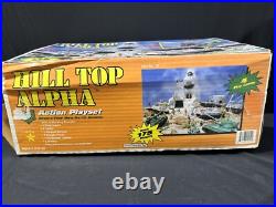 Vintage Hill Top Alpha Action Playset, Complete With Original Box 167 Pieces